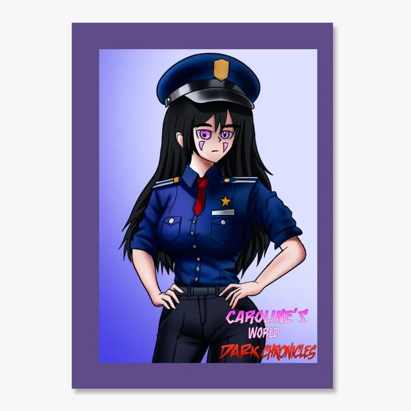 Officer Caroline Sticker 